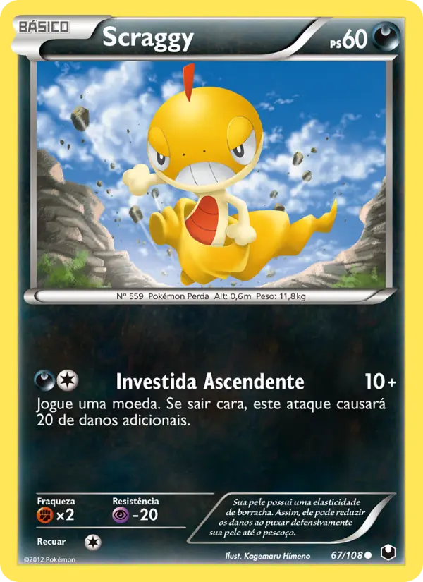 Scraggy — Exploradores da Escuridão 67