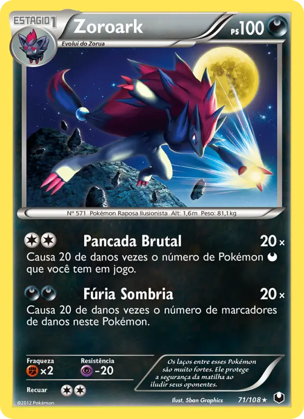 Zoroark — Exploradores da Escuridão 71