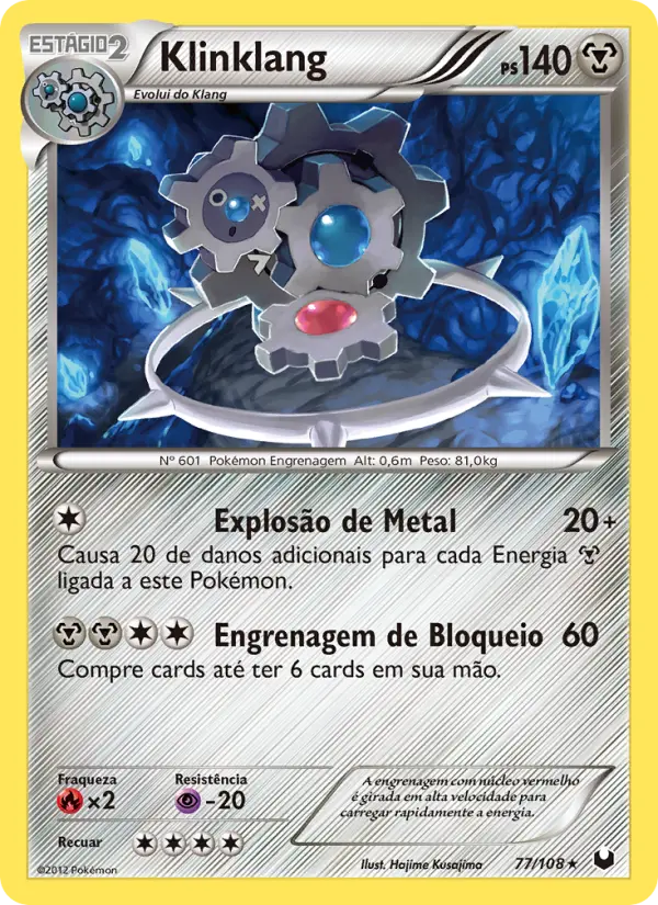 Klinklang — Exploradores da Escuridão 77