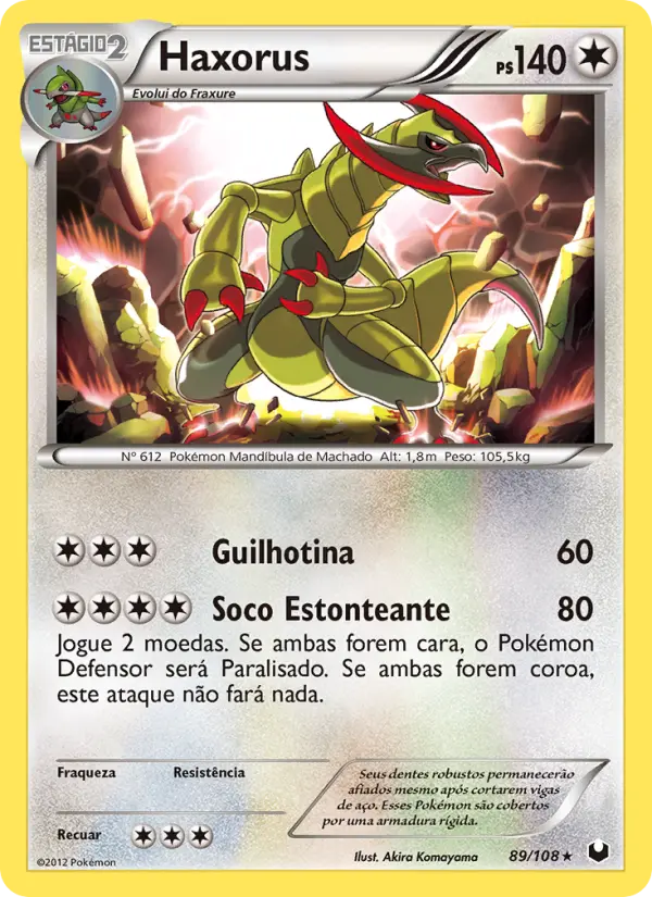Haxorus — Exploradores da Escuridão 89