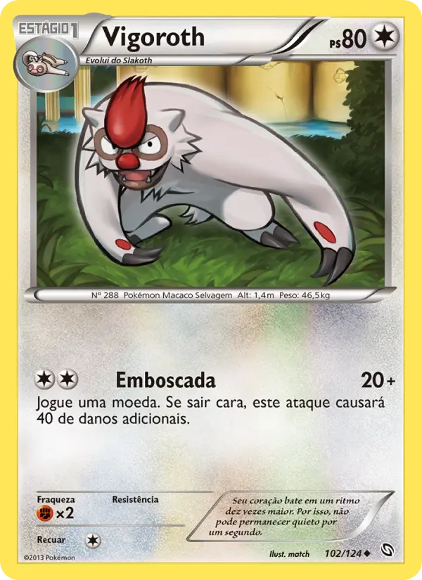 Vigoroth — Dragões Enaltecidos 102