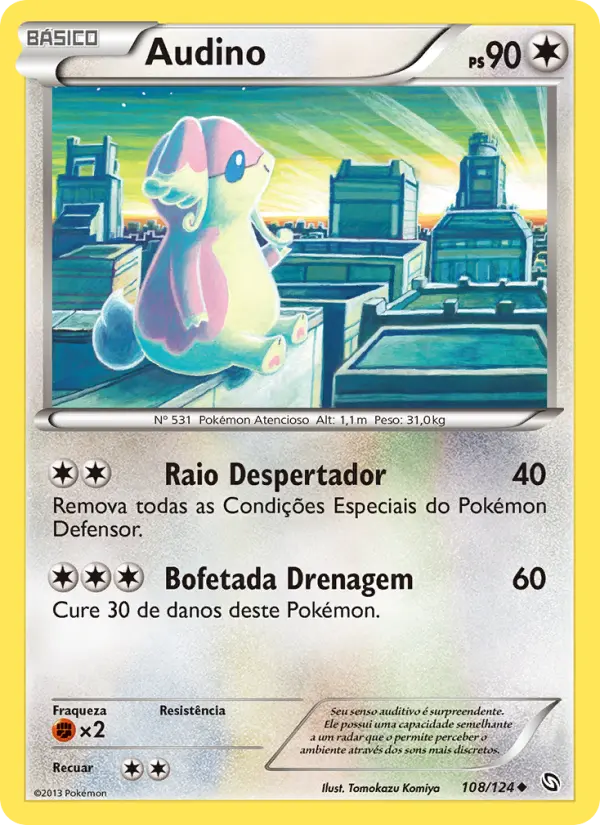 Audino — Dragões Enaltecidos 108