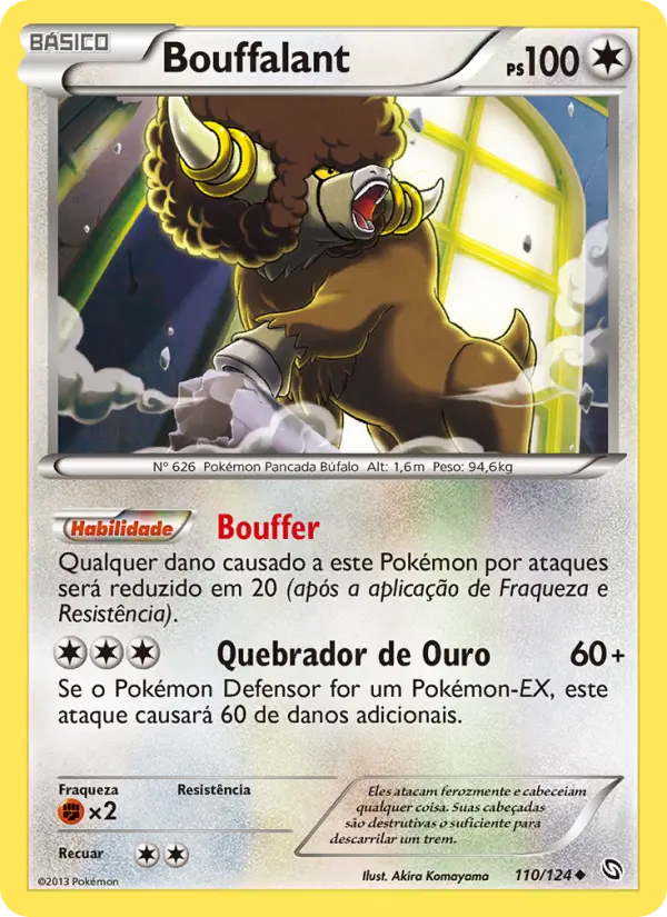 Bouffalant — Dragões Enaltecidos 110