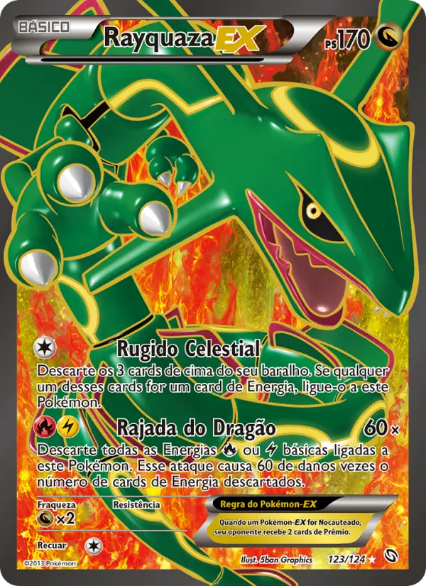 Rayquaza-EX — Dragões Enaltecidos 123