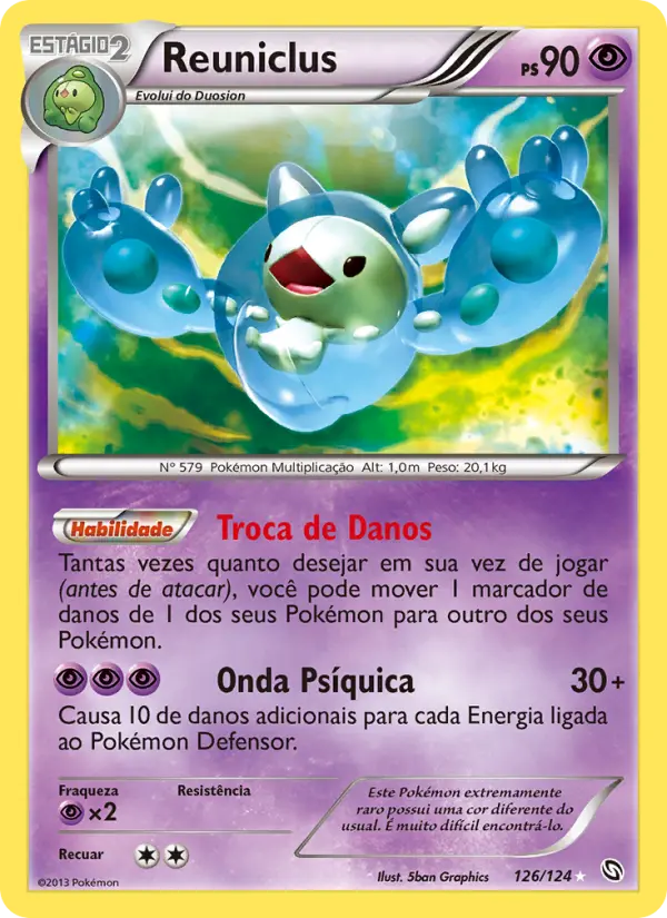 Reuniclus — Dragões Enaltecidos 126