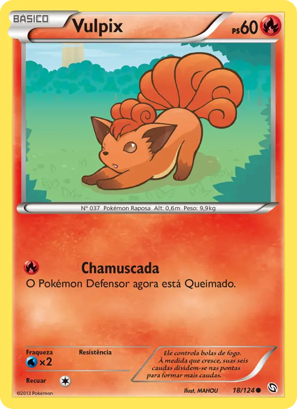 Vulpix — Dragões Enaltecidos 18