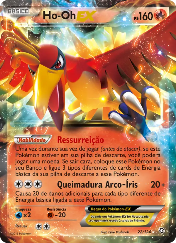 Ho-Oh-EX — Dragões Enaltecidos 22