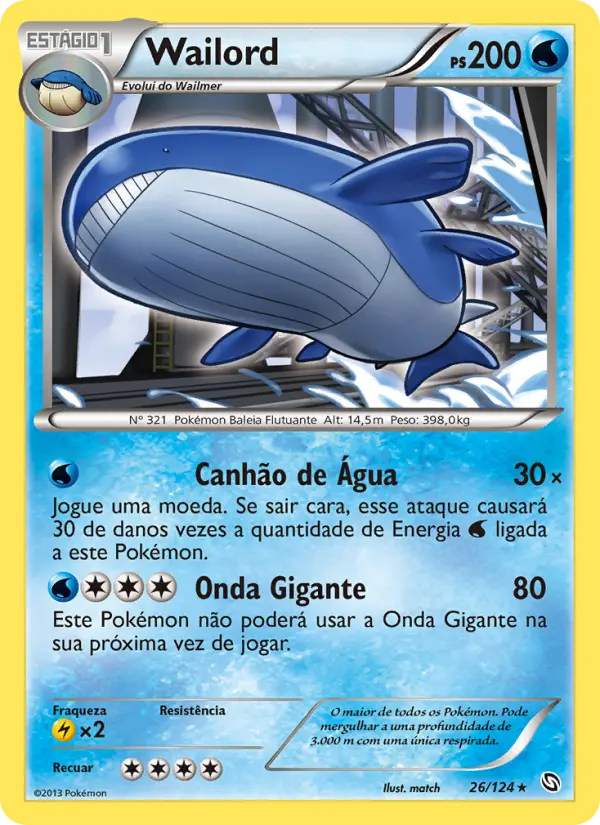 Wailord — Dragões Enaltecidos 26