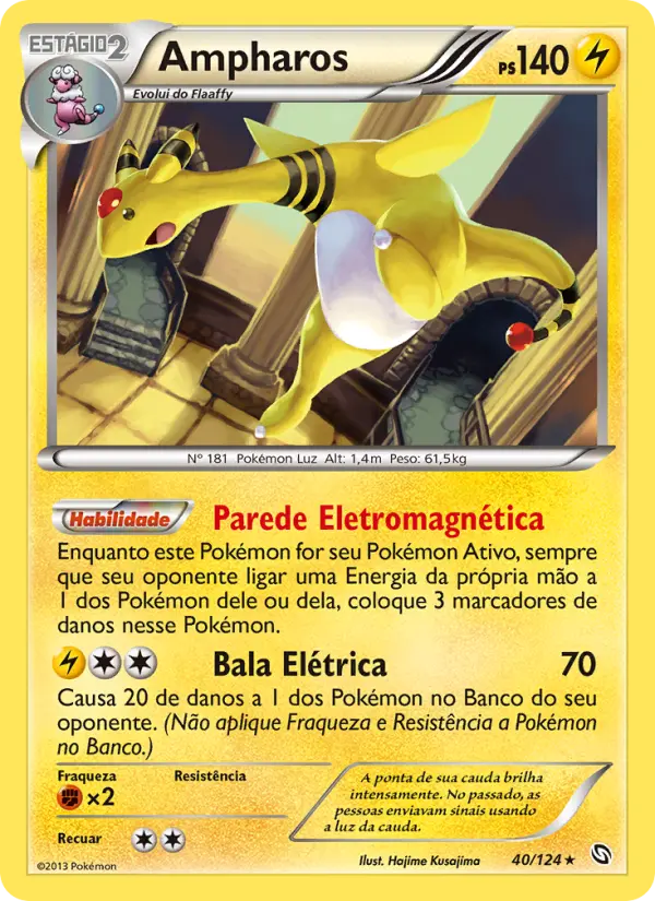 Ampharos — Dragões Enaltecidos 40