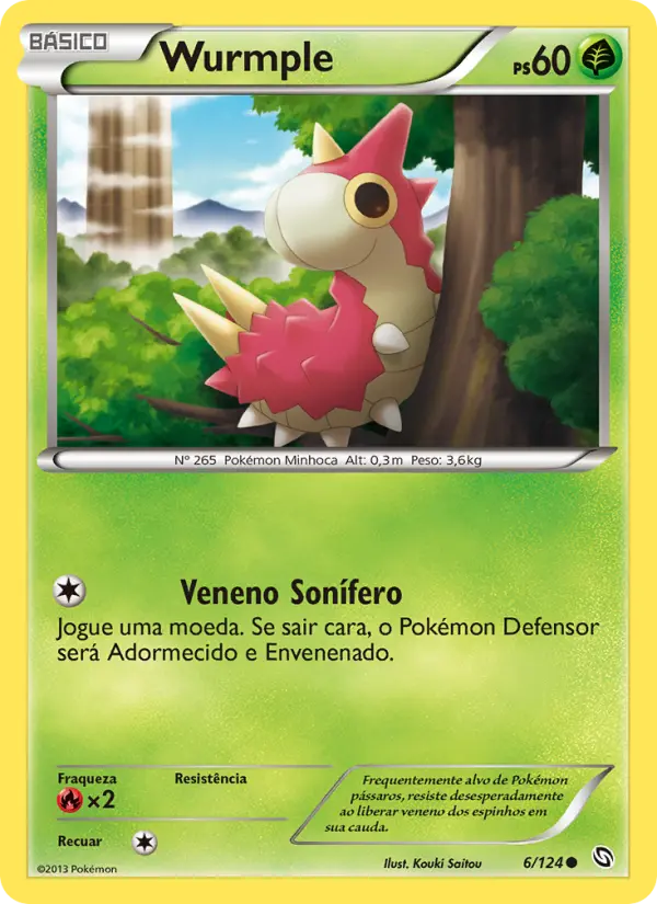 Wurmple — Dragões Enaltecidos 6