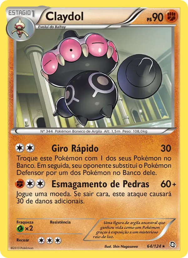 Claydol — Dragões Enaltecidos 64