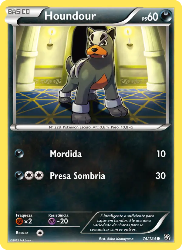 Houndour — Dragões Enaltecidos 74