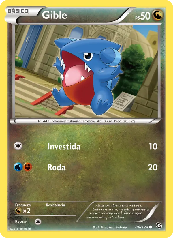 Gible — Dragões Enaltecidos 86