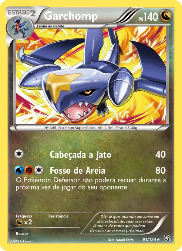 Garchomp — Dragões Enaltecidos 91