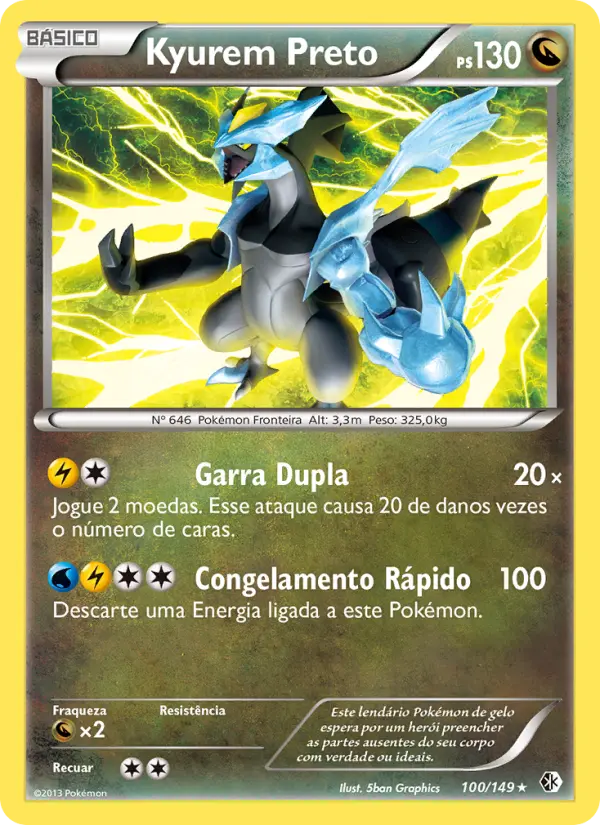 Kyurem Preto — Fronteiras Cruzadas 100