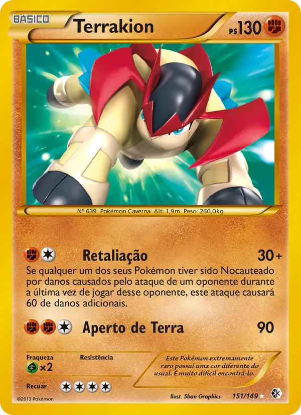 Terrakion — Fronteiras Cruzadas 151