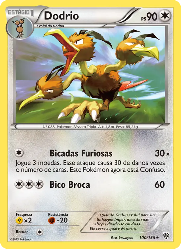 Dodrio — Tempestade de Plasma 100