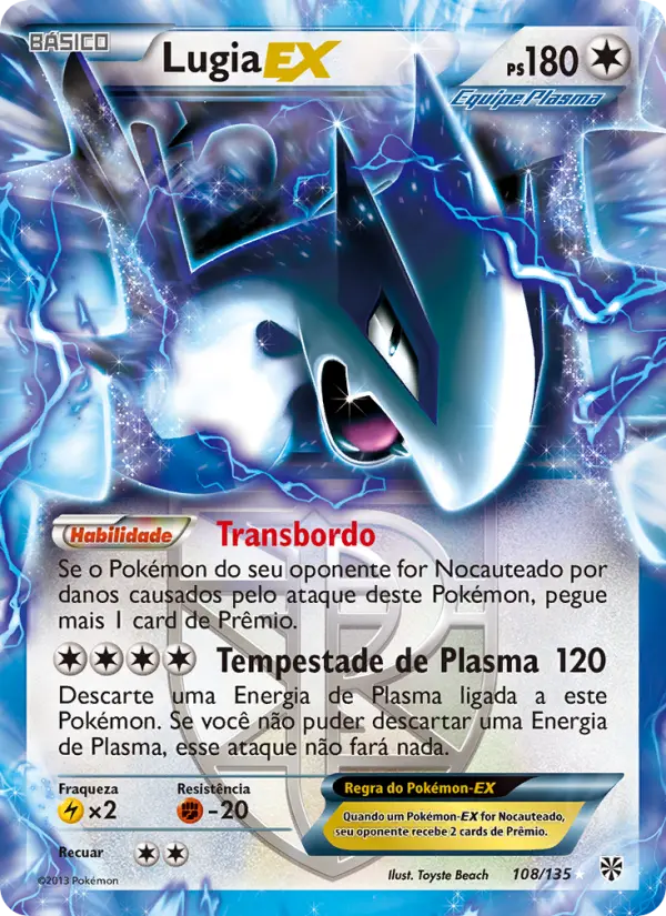 Lugia-EX — Tempestade de Plasma 108
