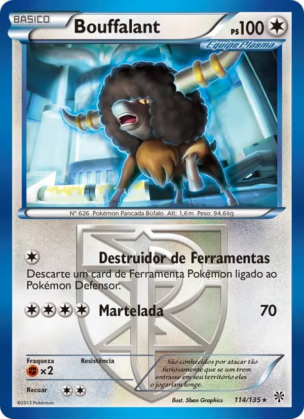 Bouffalant — Tempestade de Plasma 114