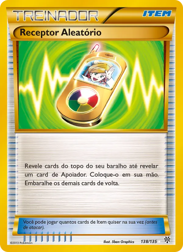 Receptor Aleatório — Tempestade de Plasma 138