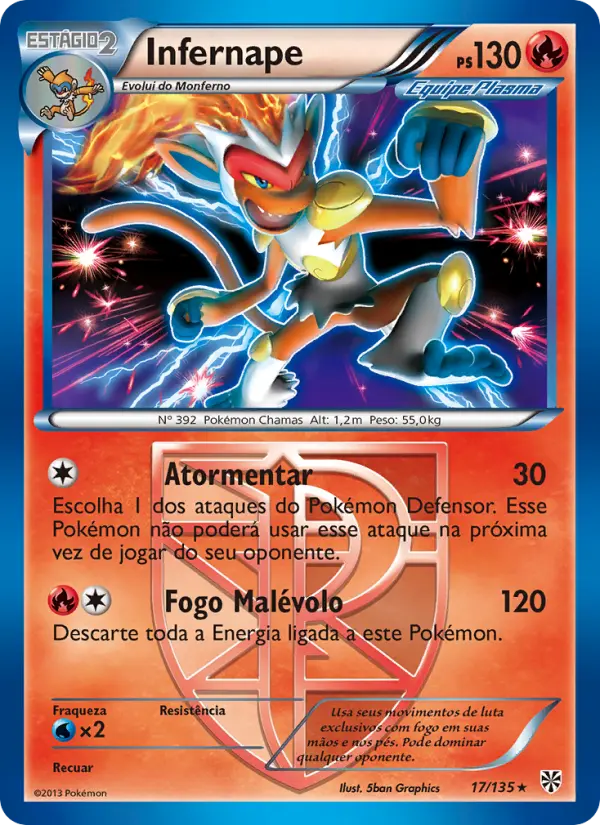 Infernape — Tempestade de Plasma 17