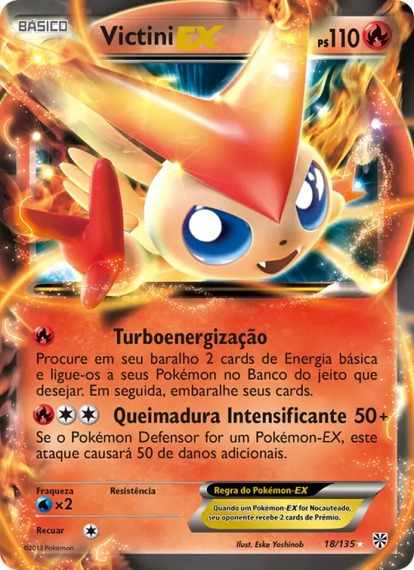 Victini-EX — Tempestade de Plasma 18