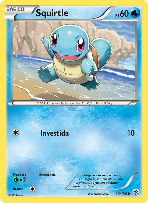 Squirtle — Tempestade de Plasma 24