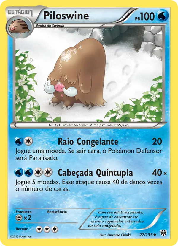 Piloswine — Tempestade de Plasma 27