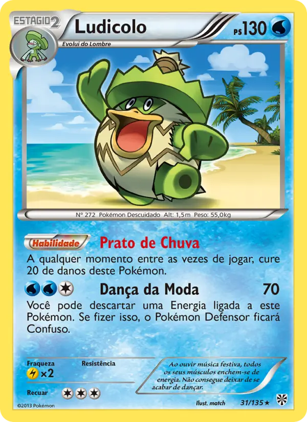 Ludicolo — Tempestade de Plasma 31