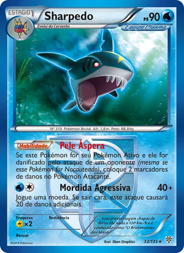 Sharpedo — Tempestade de Plasma 33