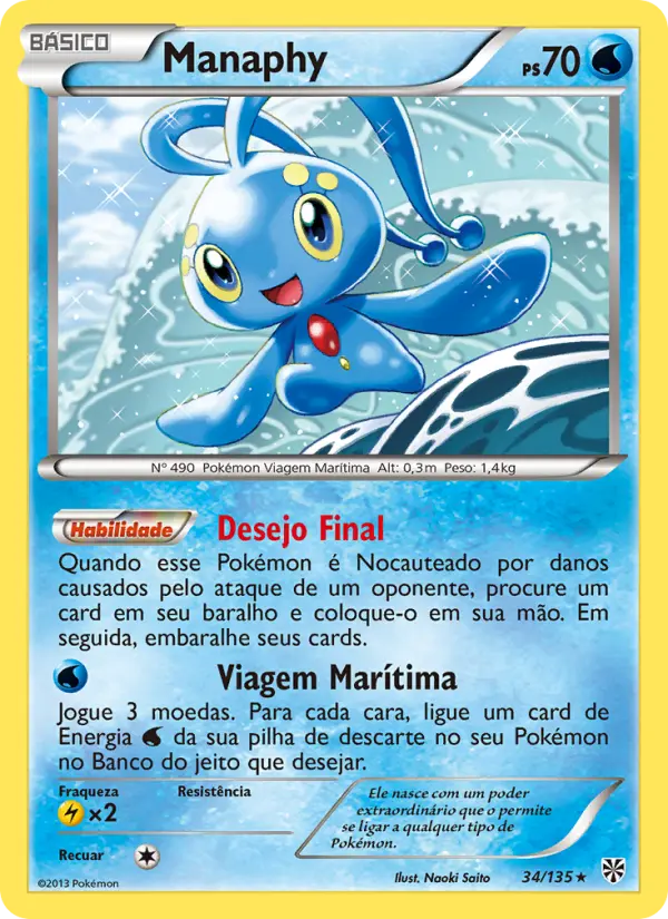 Manaphy — Tempestade de Plasma 34