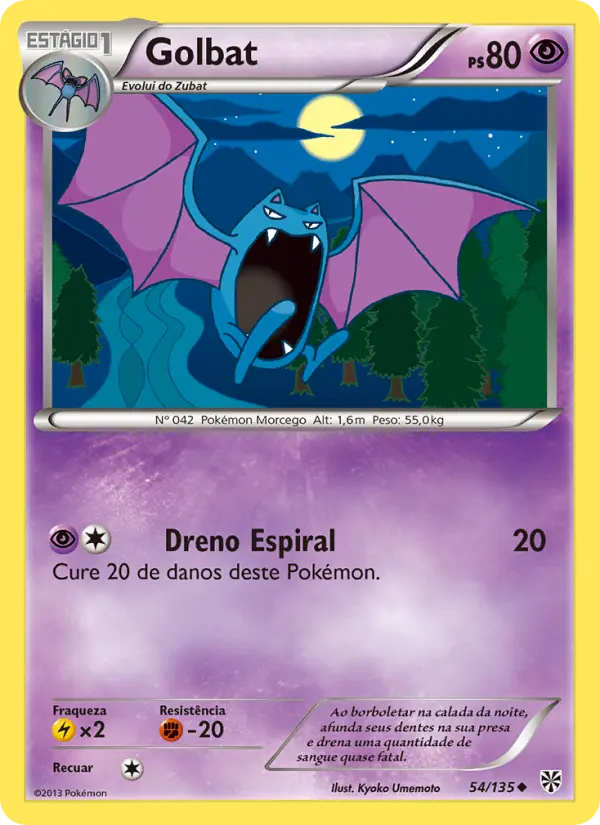 Golbat — Tempestade de Plasma 54