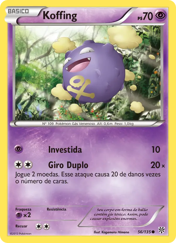 Koffing — Tempestade de Plasma 56