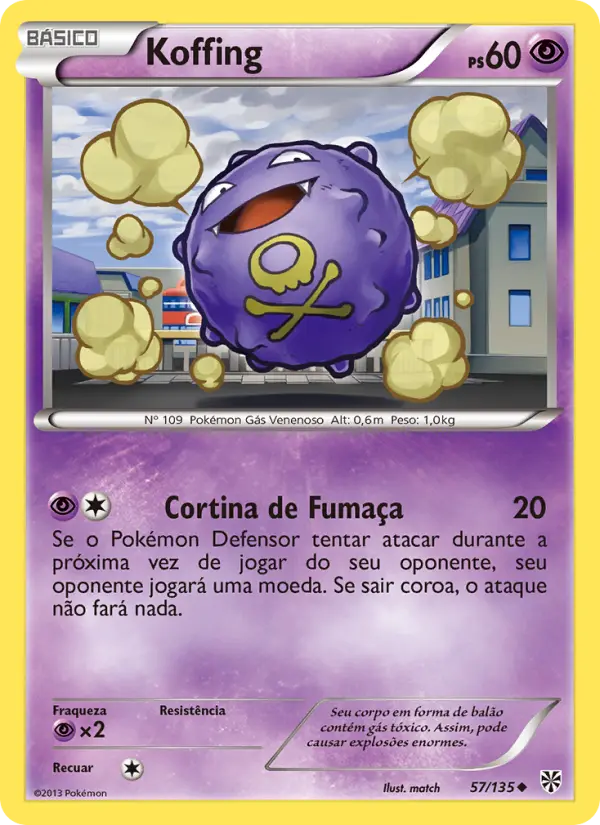 Koffing — Tempestade de Plasma 57