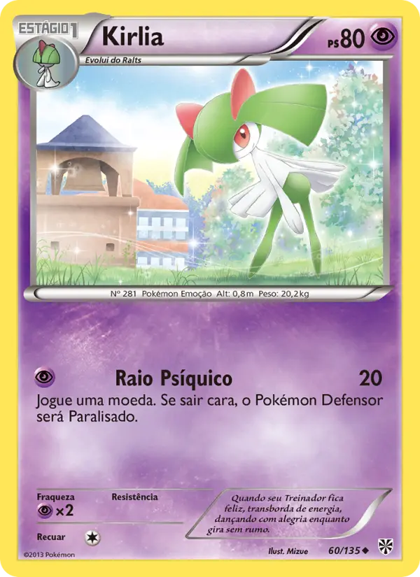 Kirlia — Tempestade de Plasma 60