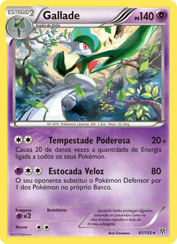 Gallade — Tempestade de Plasma 61