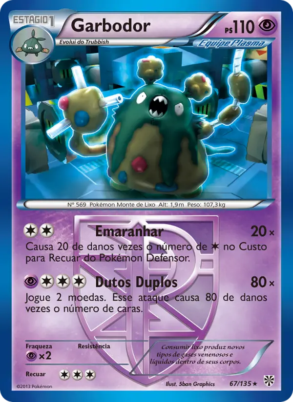 Garbodor — Tempestade de Plasma 67
