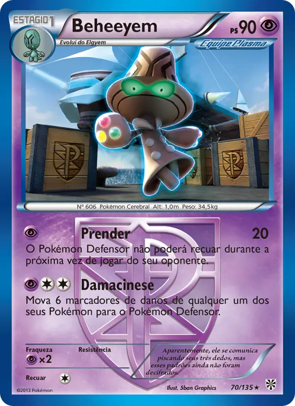 Beheeyem — Tempestade de Plasma 70