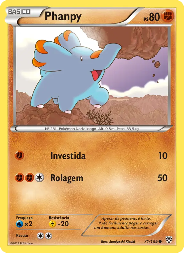 Phanpy — Tempestade de Plasma 71