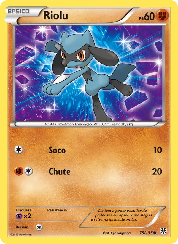 Riolu — Tempestade de Plasma 75