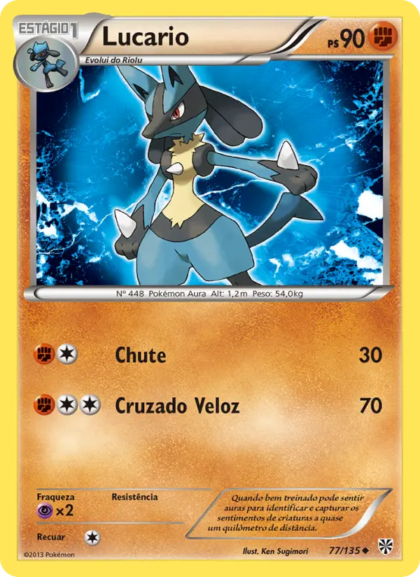 Lucario — Tempestade de Plasma 77