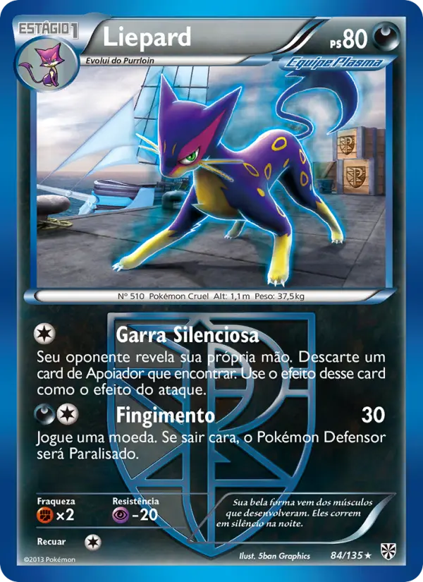 Liepard — Tempestade de Plasma 84