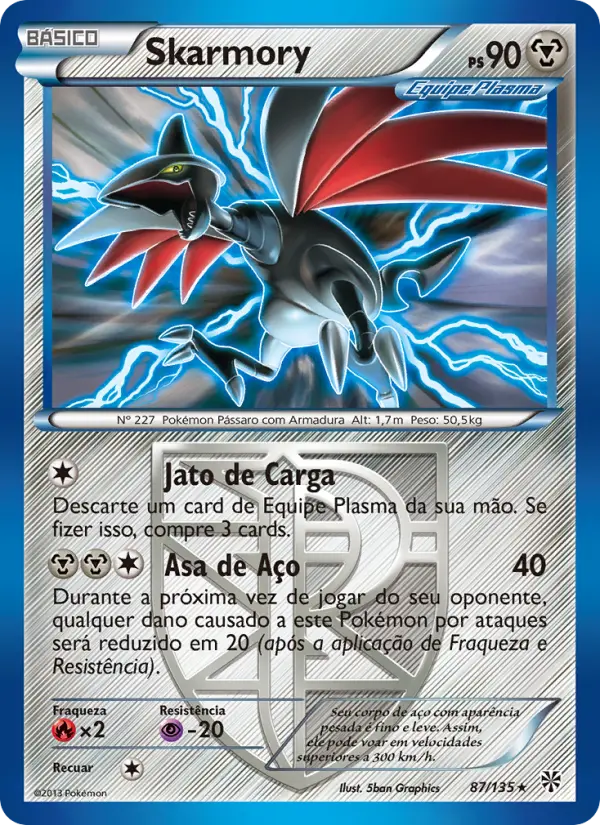 Skarmory — Tempestade de Plasma 87