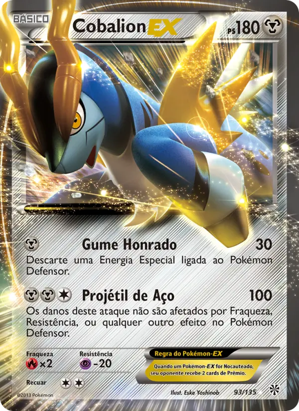 Cobalion-EX — Tempestade de Plasma 93
