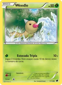 Weedle — Congelamento de Plasma 1