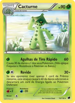 Cacturne — Congelamento de Plasma 10