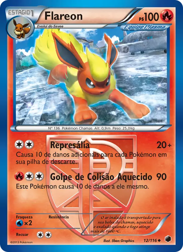 Flareon — Congelamento de Plasma 12