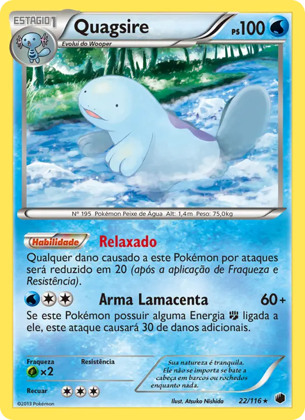 Quagsire — Congelamento de Plasma 22