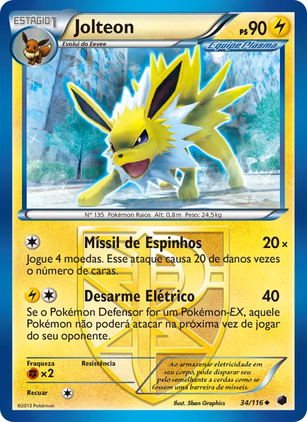 Jolteon — Congelamento de Plasma 34