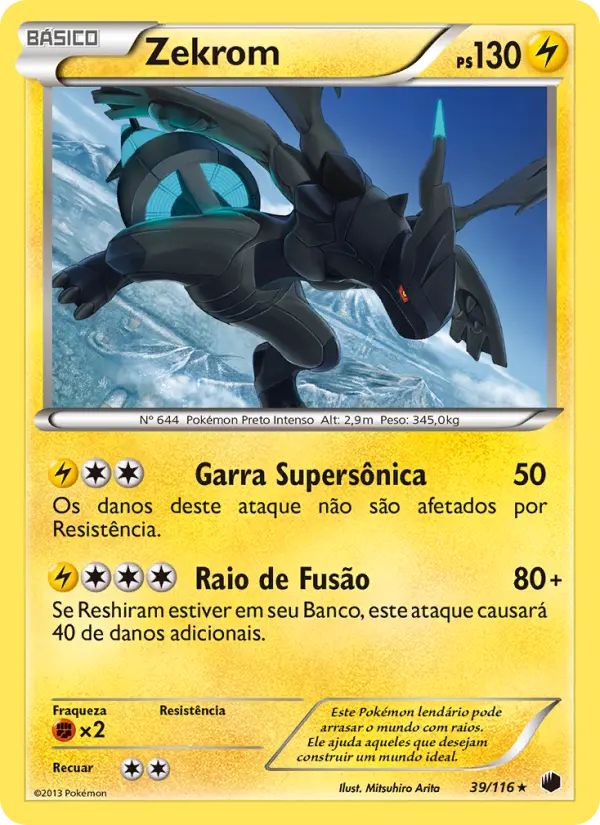 Zekrom — Congelamento de Plasma 39